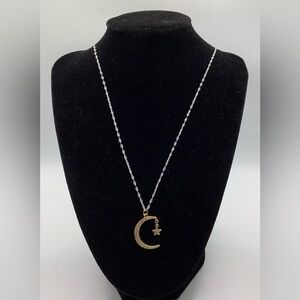 Melania Clara/BAR Crescent Moon Necklace